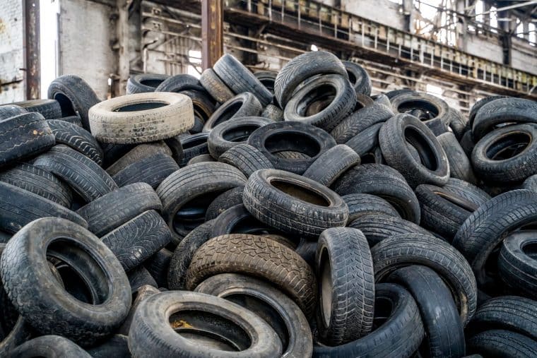 Dispose of tyres